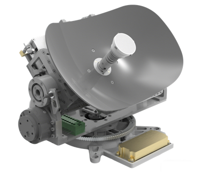 0.2m Ka-band UAV on-the-move satcom antenna
